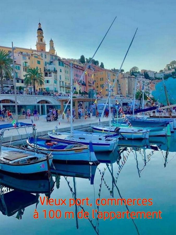 Menton, Centre Historique, Vue Mer ภายนอก รูปภาพ